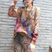 elegant vintage casual women sweater plus size phoenix print longs sleeve knit sweaters